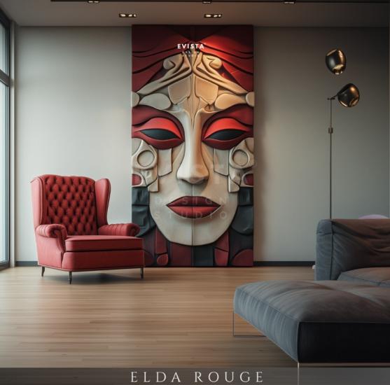 Elda Rouge Limited Edition Duvar Totem