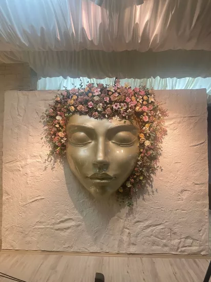 Flora Duvar Heykeli 130x120 Cm