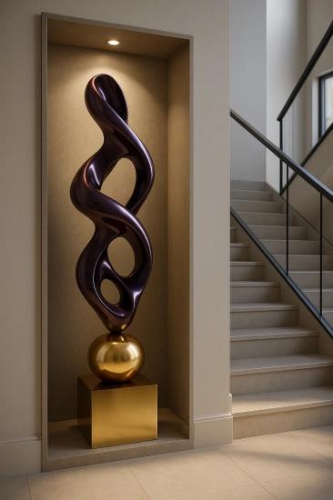 Crux Soyut Heykel Soyut Totem